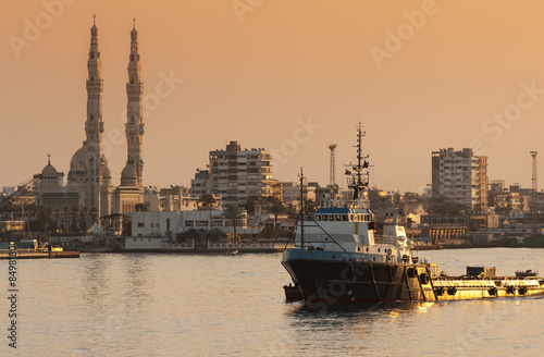 PORT SAID/EGYPT 02nd JANUARY 2007 - The Offshore Supply Ship OSA photo