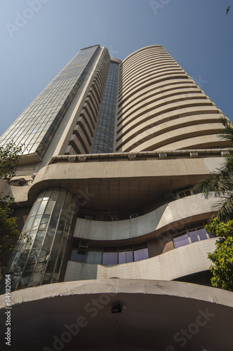 MUMBAI/INDIA 19th JANUARY 2007 - The Bombay Stock Exchange in Mu