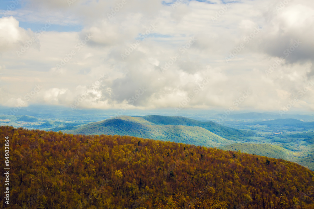 Fototapeta premium Mountainous landscape.