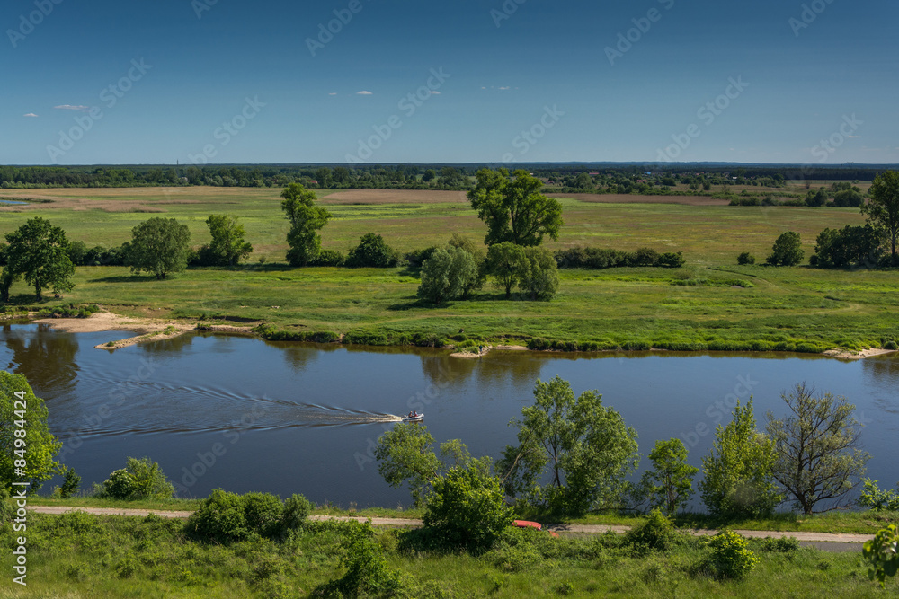 Fototapeta premium Polish Warta river