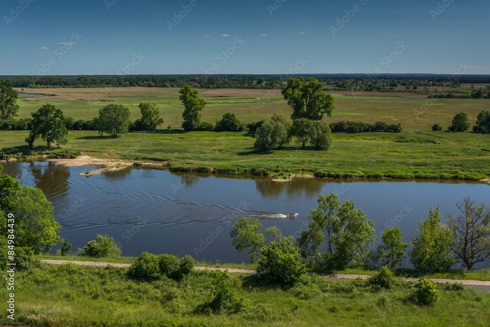 Fototapeta premium Polish Warta river