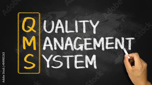 qms concept:quality management system photo