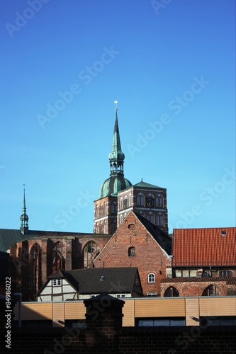 Stralsund, Hanseatic City, Historical Building, "St.-Marien-Kirche"
