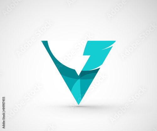 Abstract geometric company logo triangle, arrow Free Download Abstract geometric company logo triangle, arrow - GFXLoad