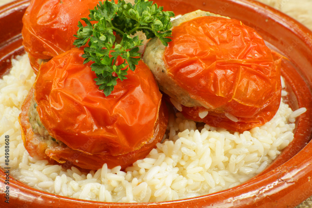 tomates farcies et riz 13062015 tomates farcies et riz 13062015