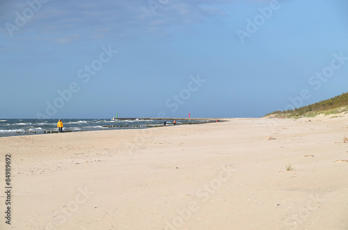 Mrzeżyno, plaża © Dejan Gospodarek