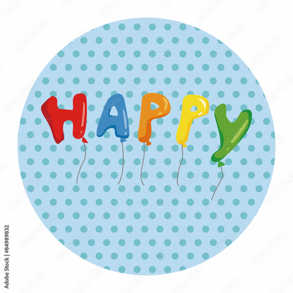 birthday ballon theme elements vector,eps birthday ballon theme elements vector,eps