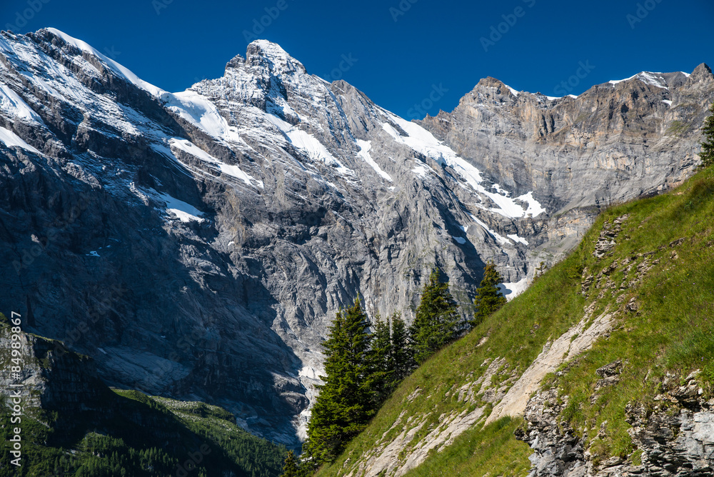 Mountain landscape - Switzerland Alps