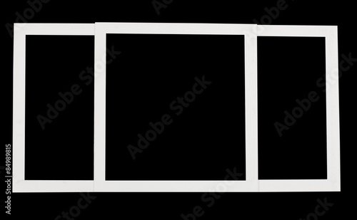 Three photo frames