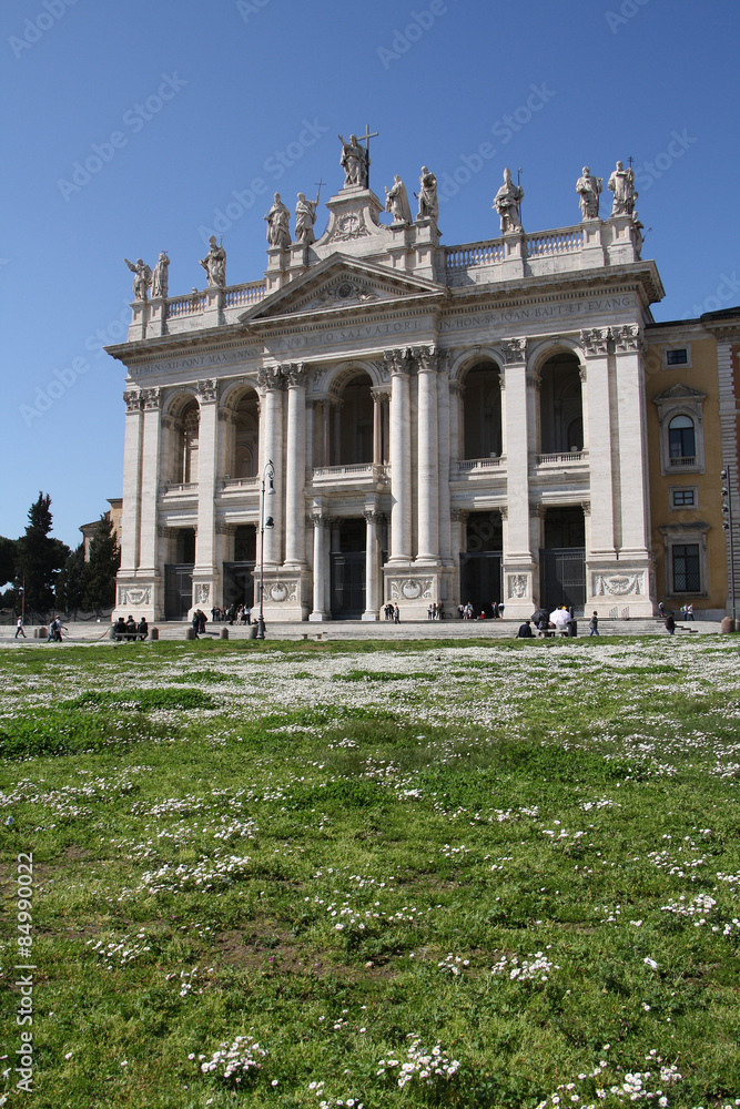 Rome,Italy,Basilica di San Giovanni in Laterano.