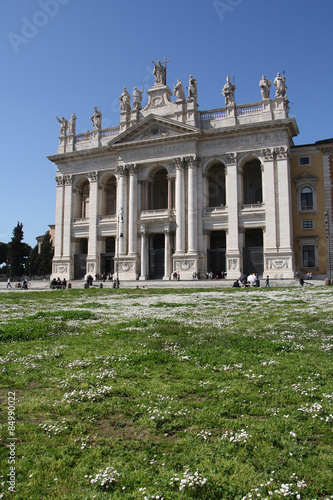 Canvas Print Rome,Italy,Basilica di San Giovanni in Laterano.