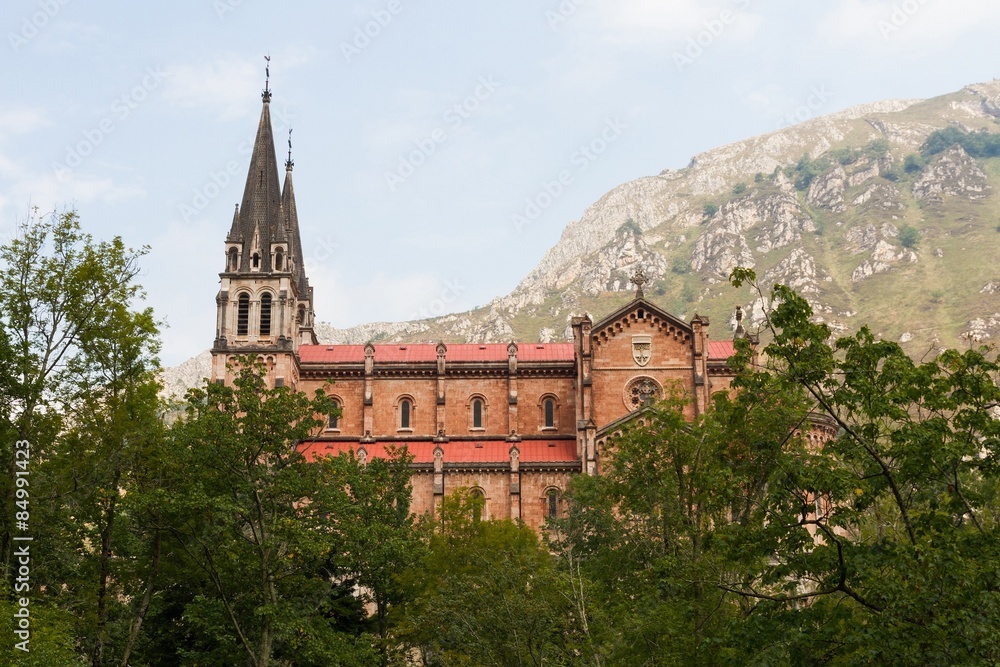 Basilica de Covadonga en Asturias
