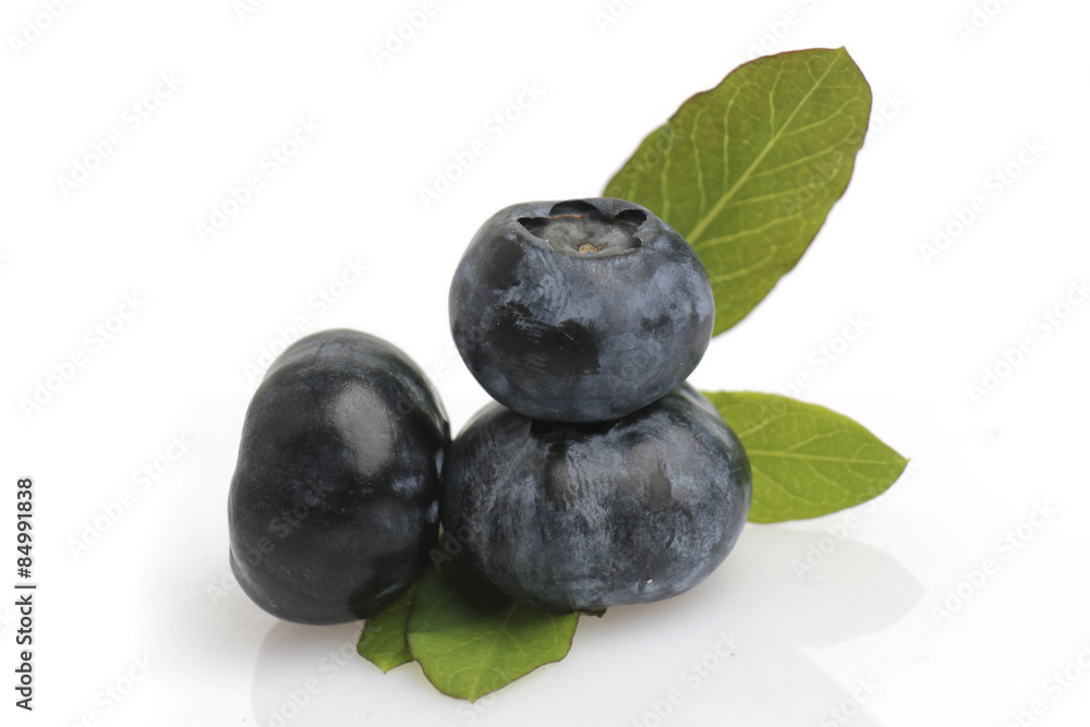 Blueberries isolated on white background Blueberries isolated on white background