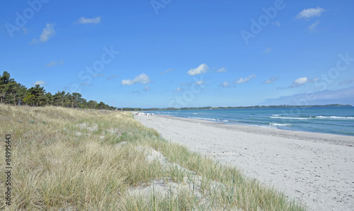 der lange Strand von Juliusruh auf der Insel Rügen