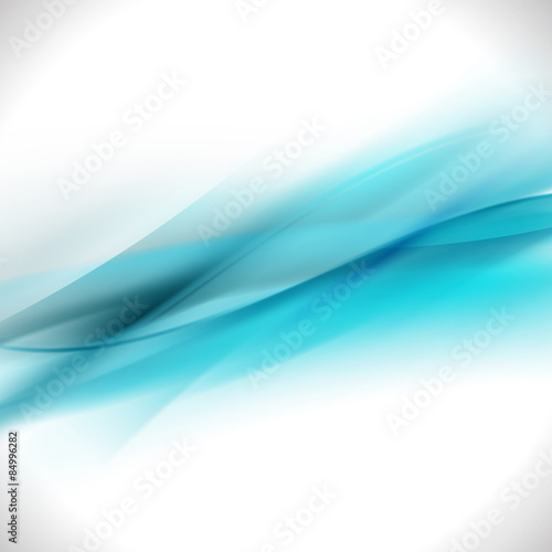 Abstract smooth bright flow background for tech or science 