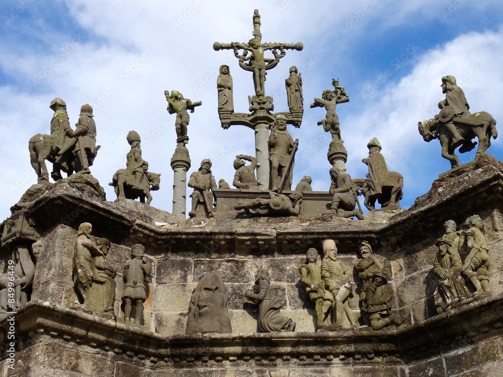 Obraz premium Enclos paroissial de Saint-Thégonnec - Bretagne