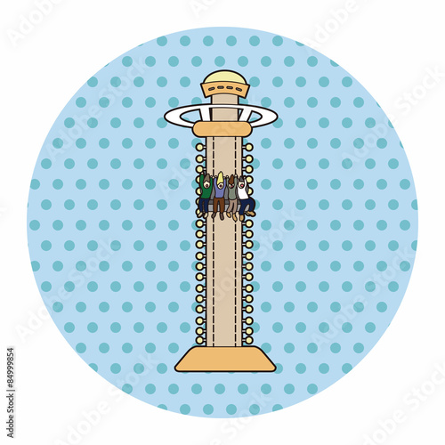 free fall theme elements