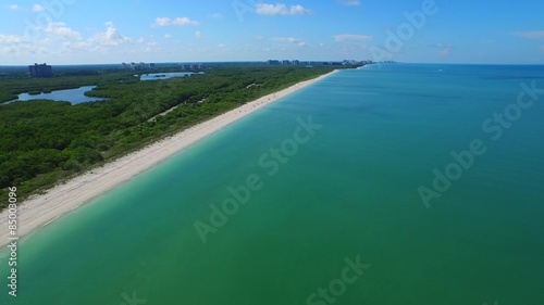 Aerial video Barefoot Beach luxury beachfront estates photo