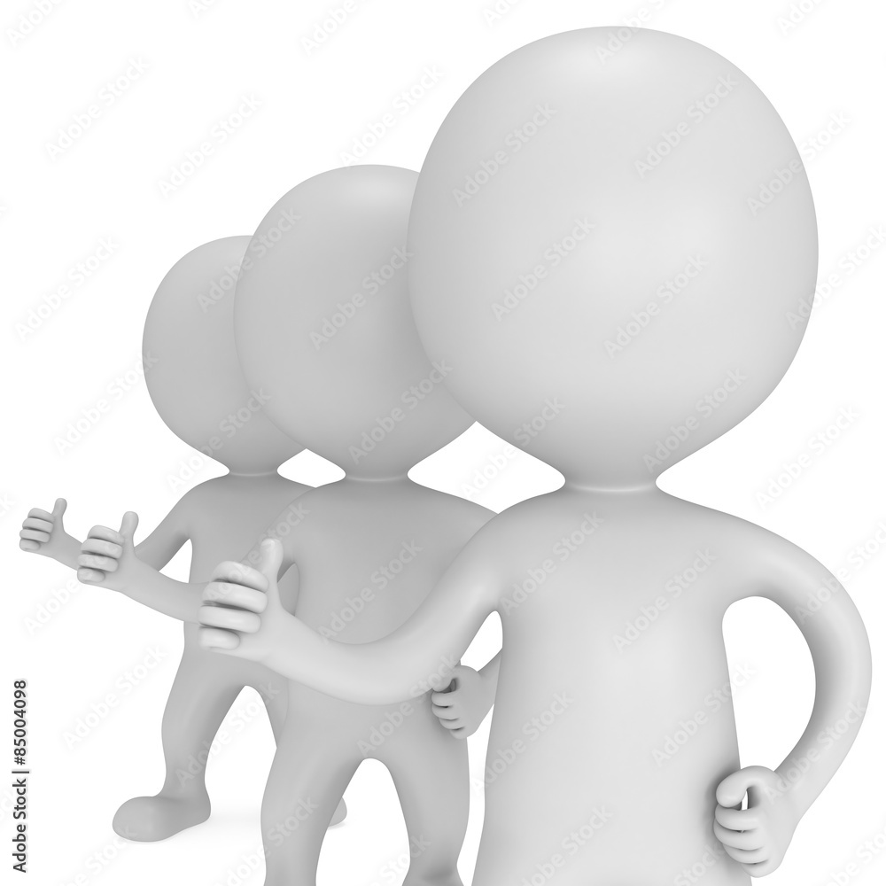 People showing thumbs up People showing thumbs up