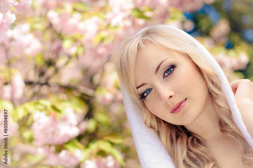 Woman in spring Woman in spring