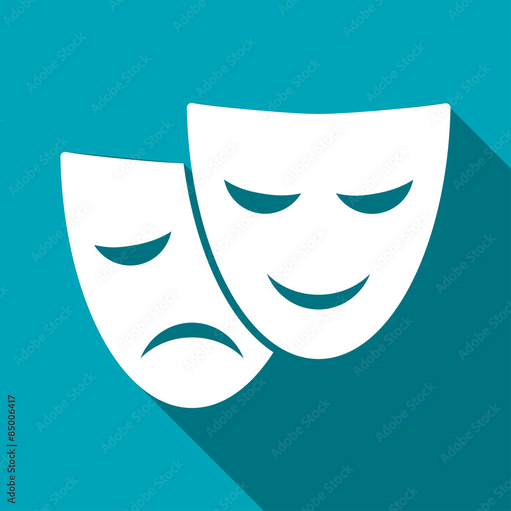 theatre masks icon theatre masks icon