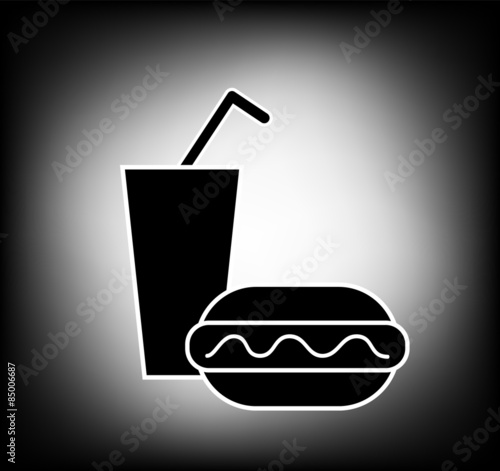Vector fastfood icon