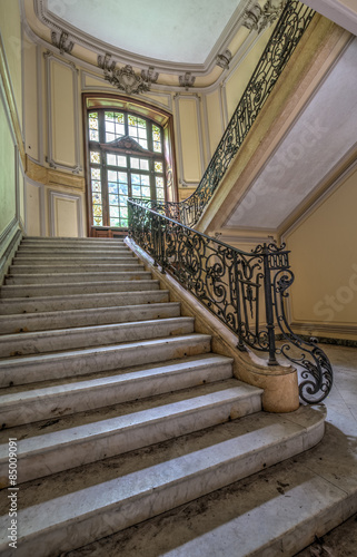 Treppenhaus im Chateau