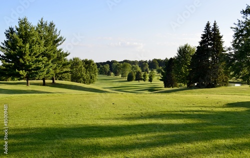 Beautiful Golf Course vistas, landscapes, scenery and features