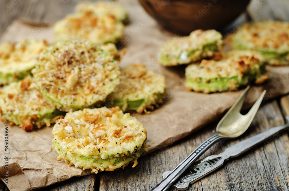 baked parmesan zucchini crisps baked parmesan zucchini crisps