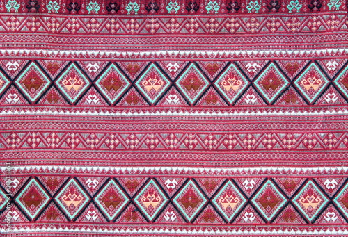 Thai woven cloth.