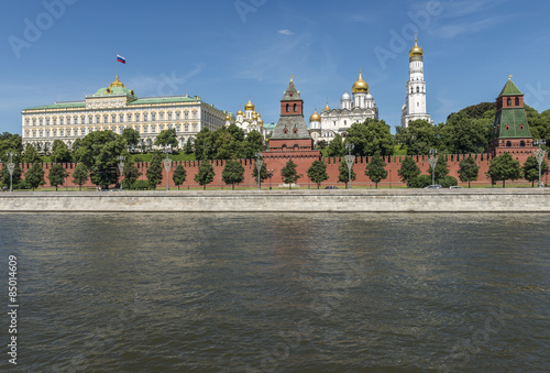 Россия. Набережная Москва-Реки. Кремль. © sachkov
