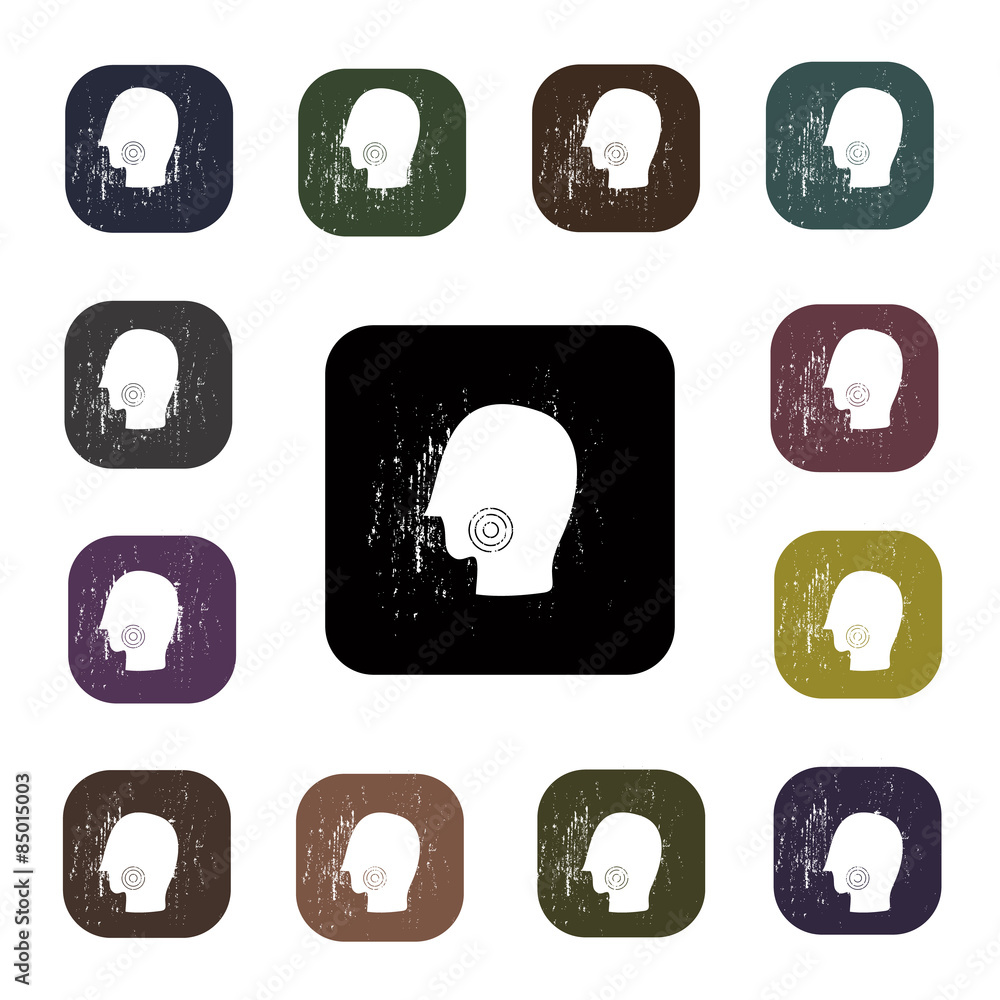 Human head icon