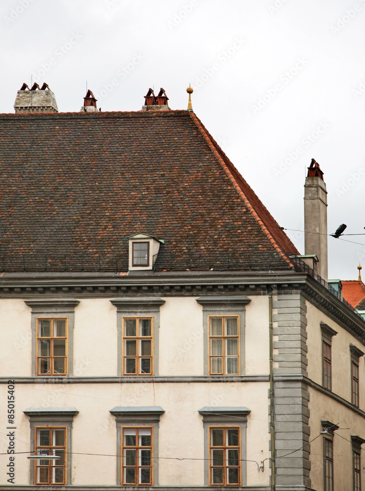 Old building in Vienna. Austria Old building in Vienna. Austria