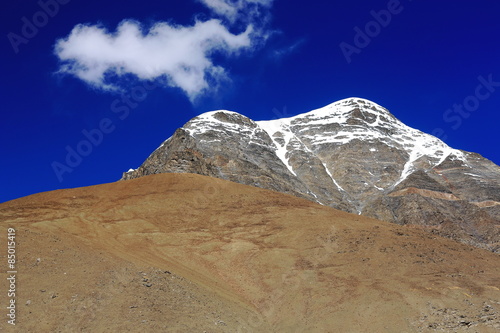 Mt.Mungyu Zari from Karo-La. Tibet. 1557 photo