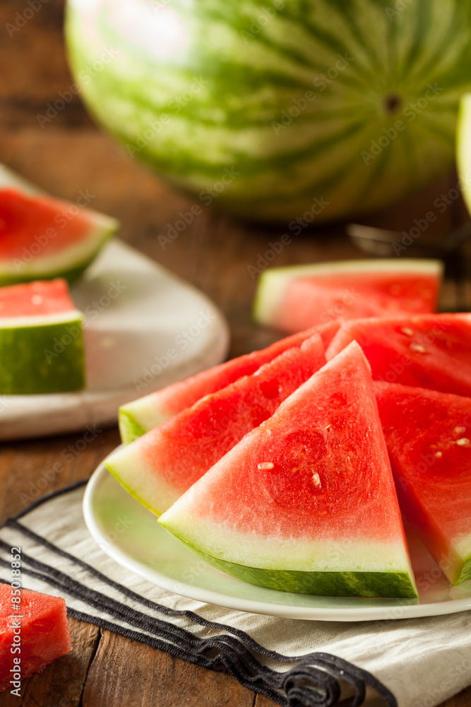 Organic Ripe Seedless Watermelon Organic Ripe Seedless Watermelon