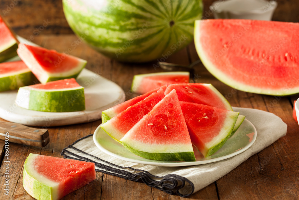 Organic Ripe Seedless Watermelon Organic Ripe Seedless Watermelon