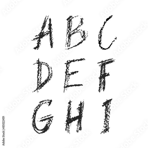 charcoal Font