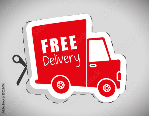 Delivery Design, Vector illustration