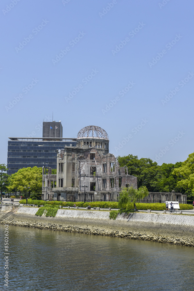 原爆ドーム　広島　日本