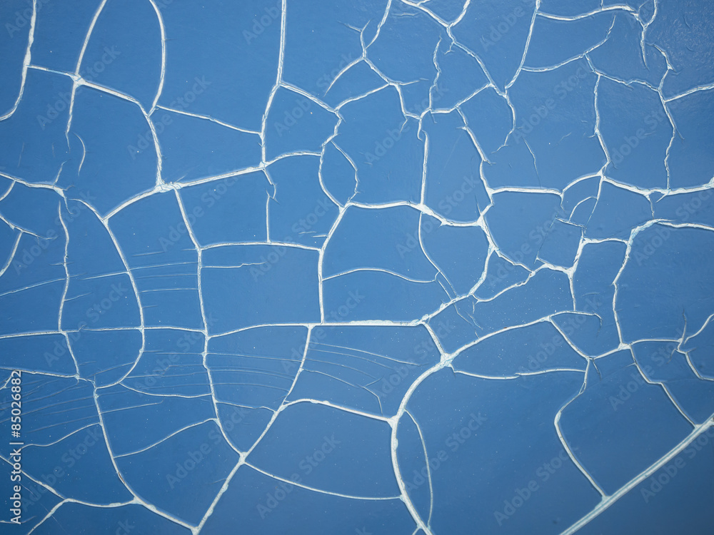 Cracked paint wall Cracked paint wall