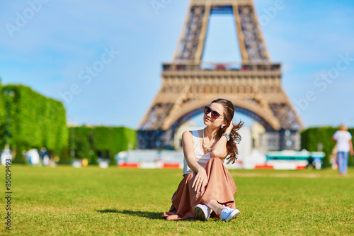 Beautiful tourist in Paris © Ekaterina Pokrovsky