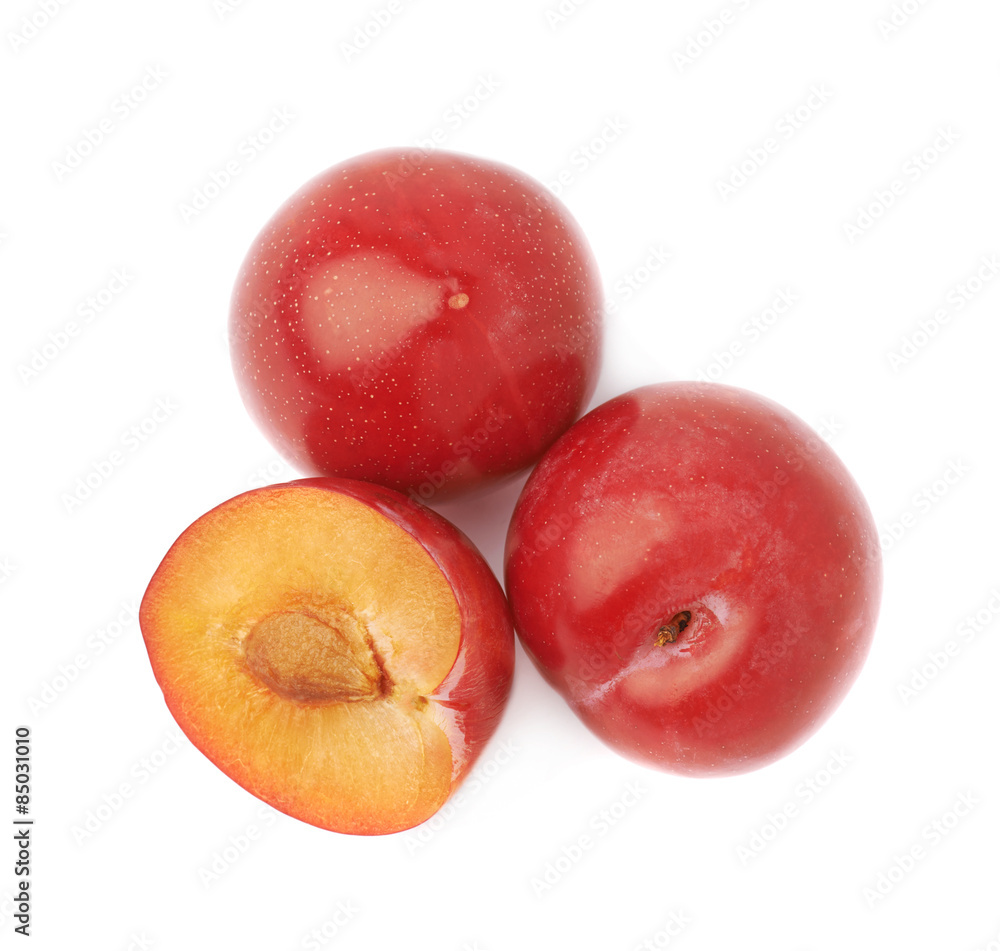 Multiple plums composition Multiple plums composition