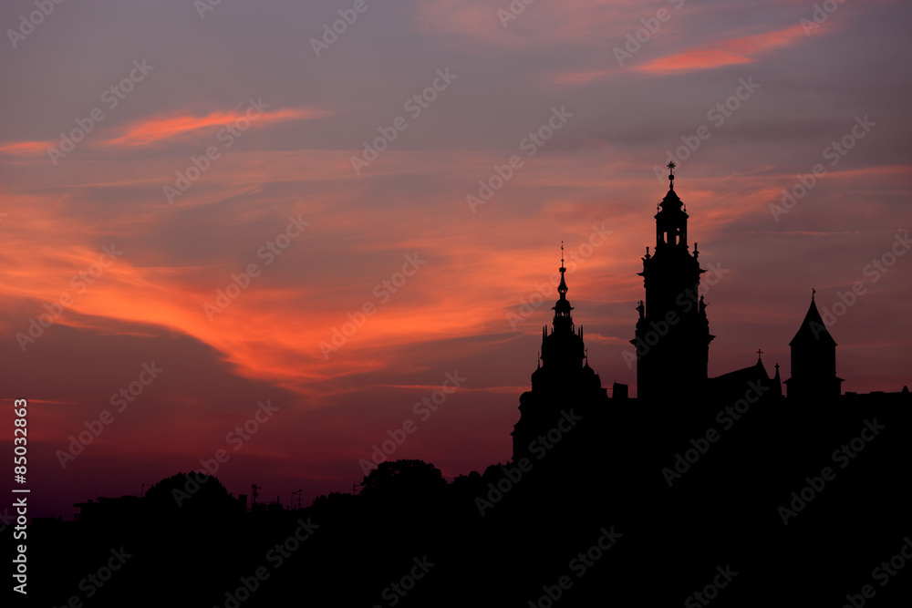 Wawel Royal Castle and Cathedral in Krakow