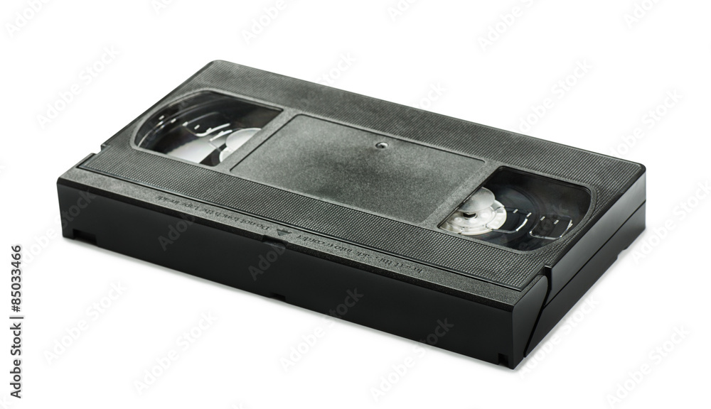 VHS video tape cassette