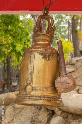 Bell in the temple ,Thailand