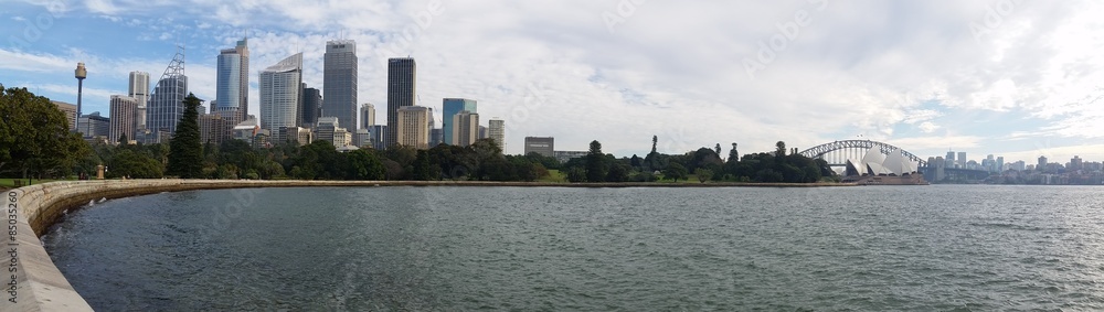 Obraz premium Sydney City from Mrs Macquarie Point 