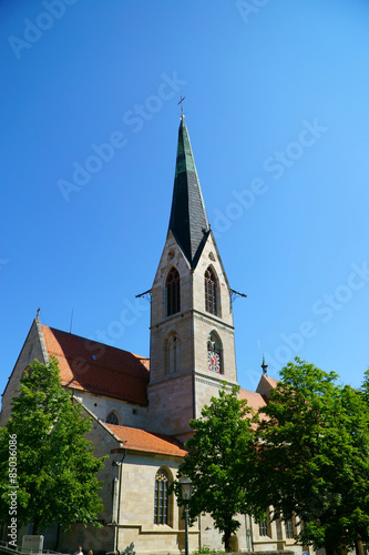 Heilig Kreuz Kirche -Münster- in der Stadt Rottweil