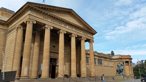 Obraz na płótnie Art gallery of New South Wales, Sydney, Australia
w salonie