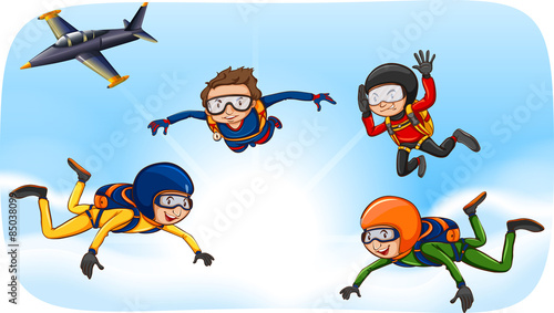 Skydiving