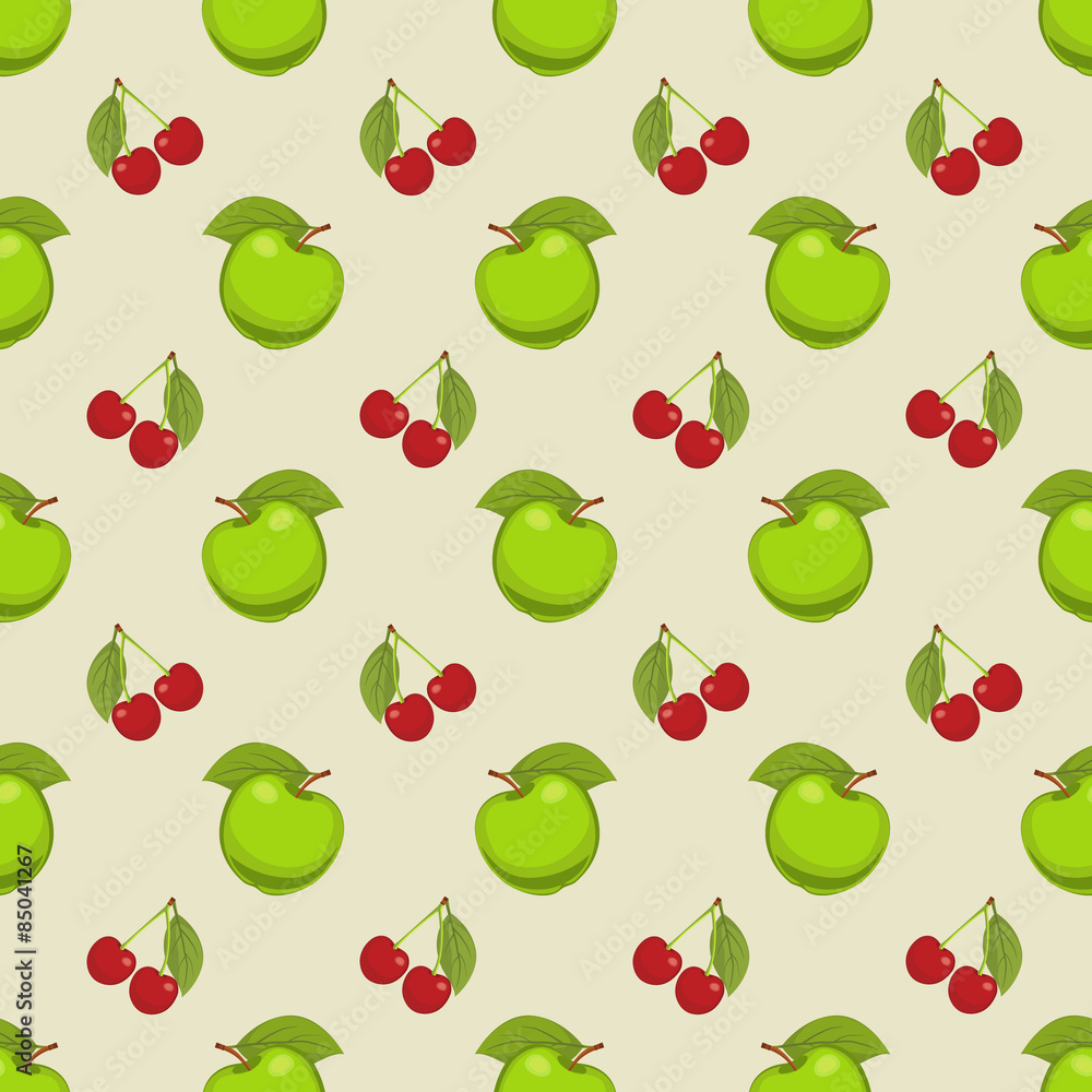 Apples and cherry Apples and cherry
